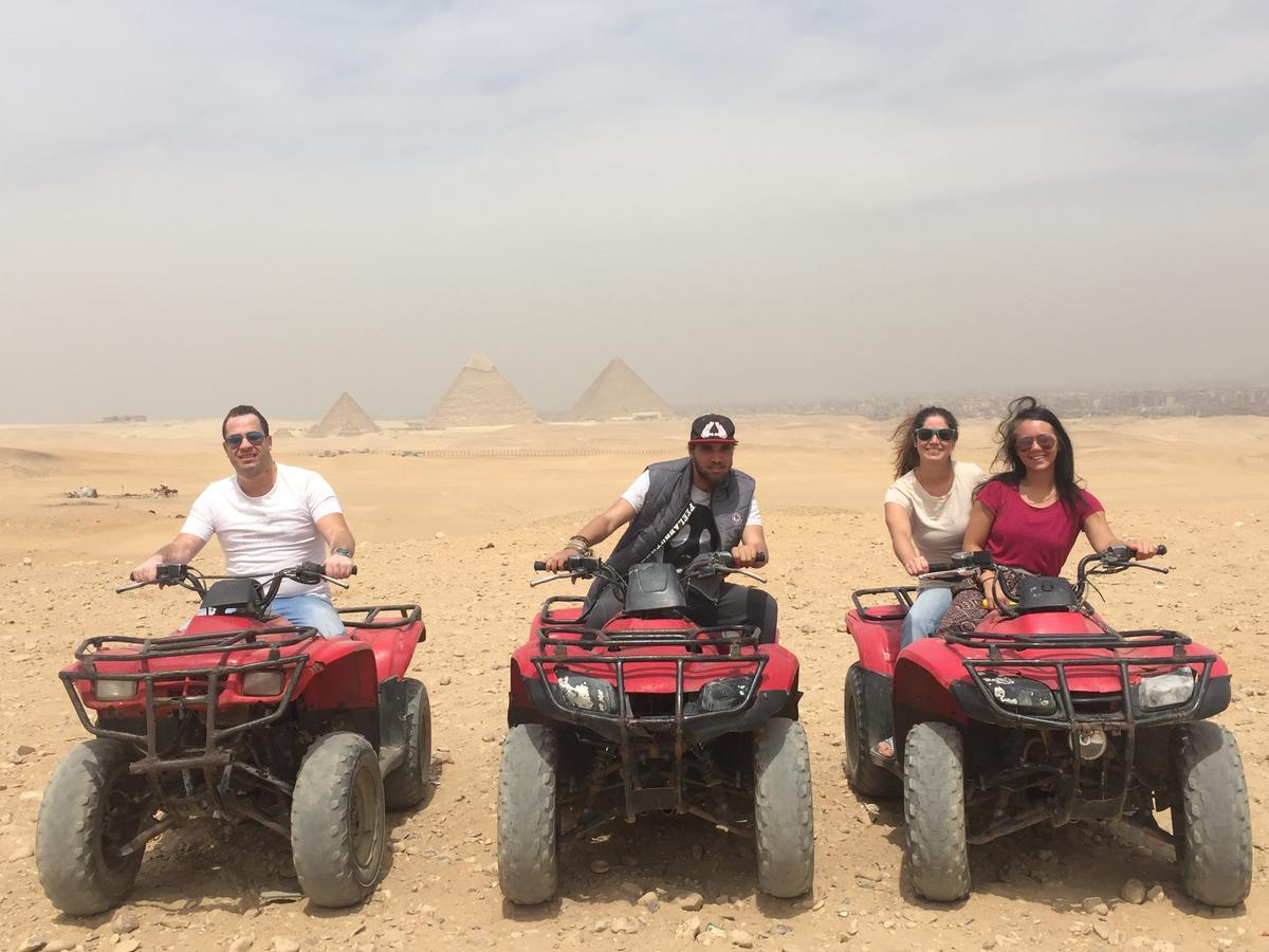 Happy Days Pyramids Inn Kafret el-Gabal Exterior foto