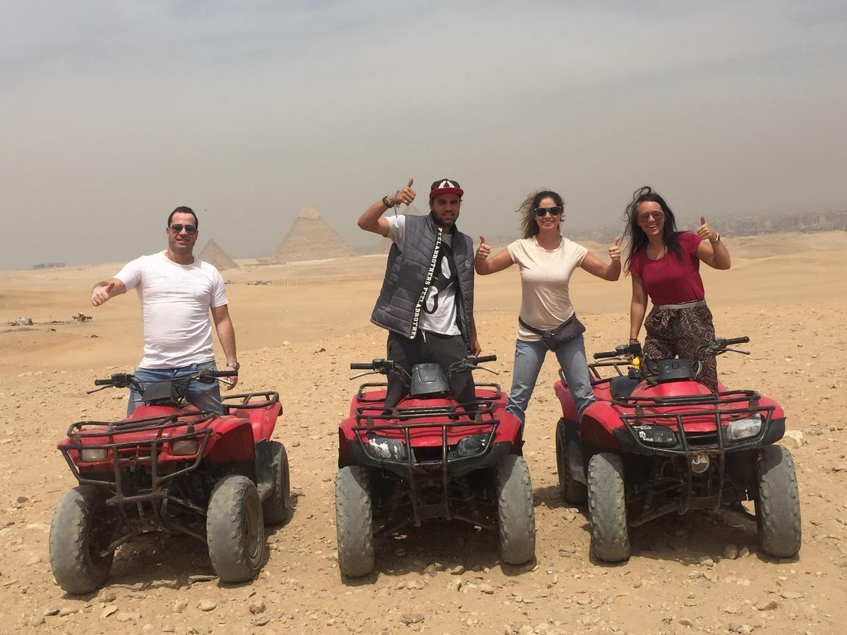 Happy Days Pyramids Inn Kafret el-Gabal Exterior foto