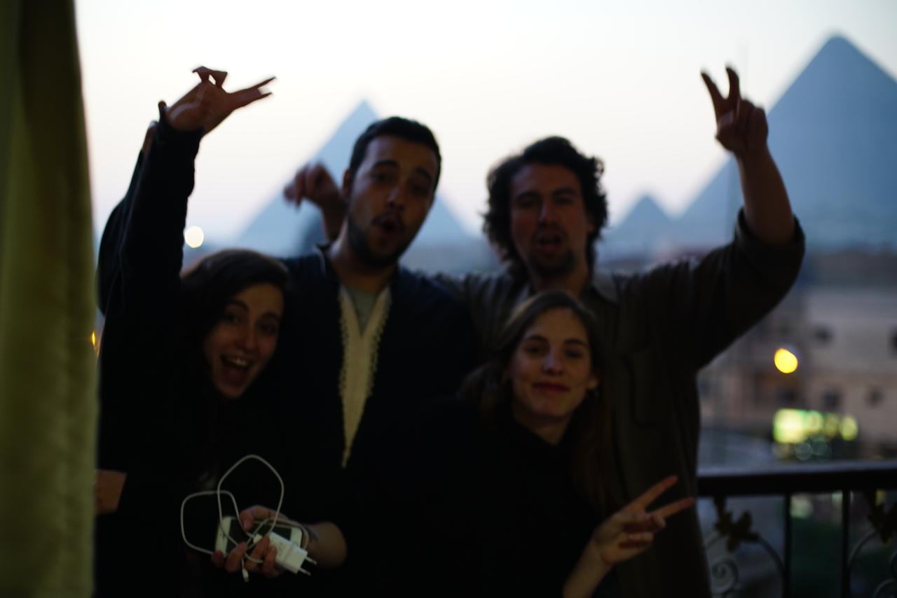 Happy Days Pyramids Inn Kafret el-Gabal Exterior foto