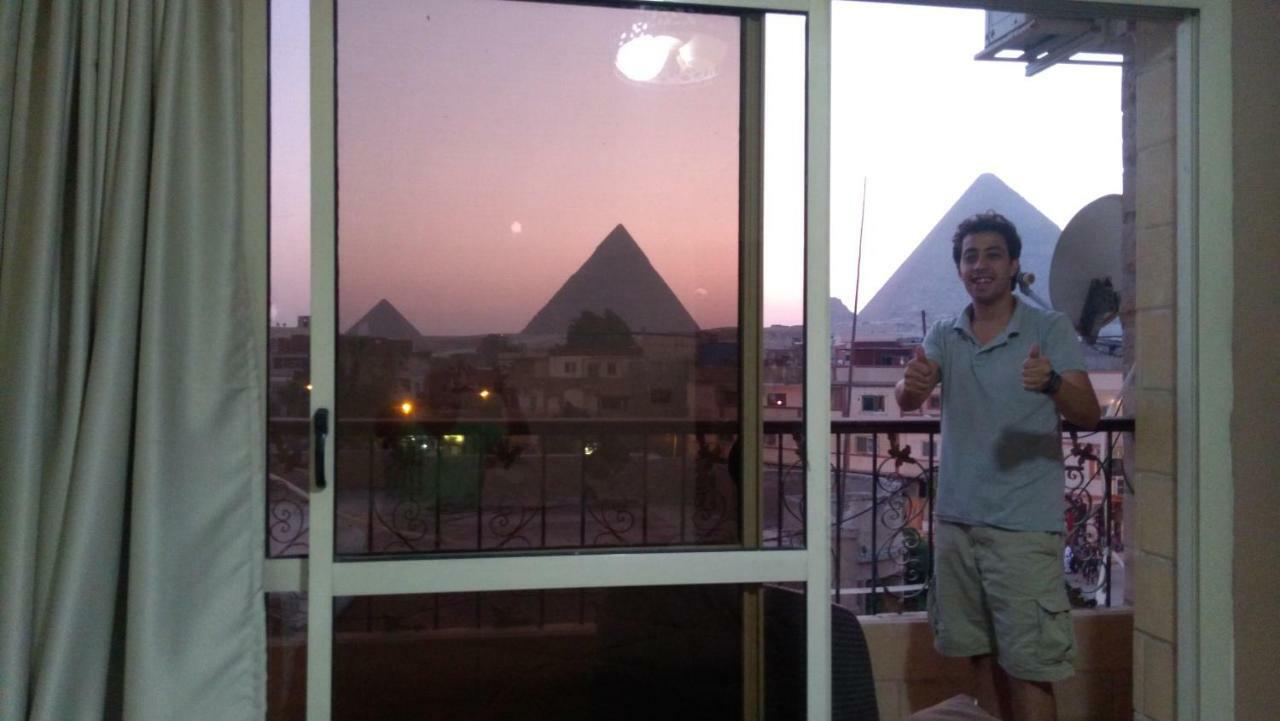 Happy Days Pyramids Inn Kafret el-Gabal Exterior foto
