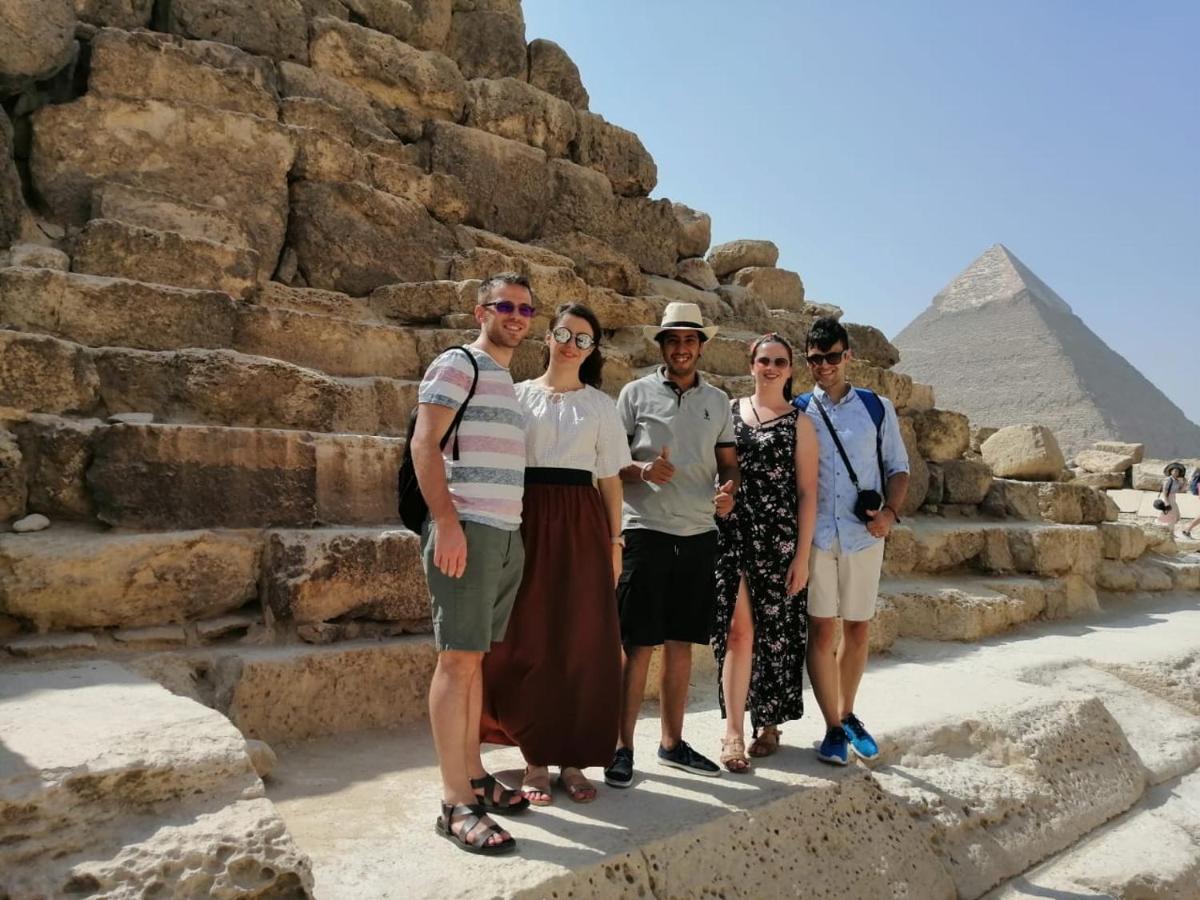 Happy Days Pyramids Inn Kafret el-Gabal Exterior foto